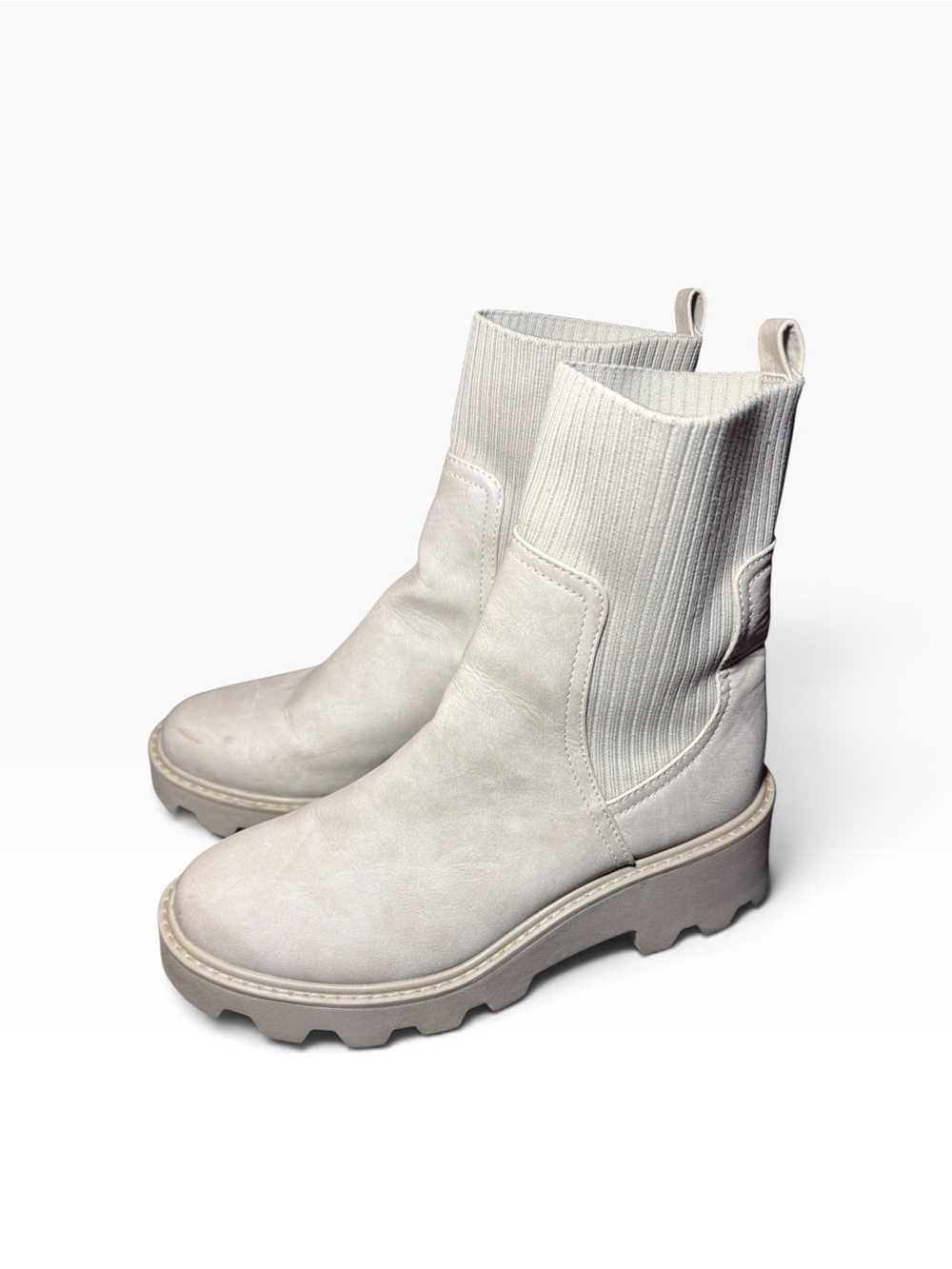 Dolce Vita Zepplin Lug Sole Chelsea Sock Booties size 9